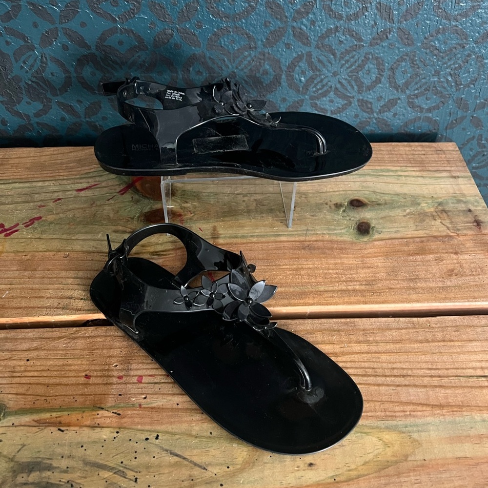 Michael Michael Kors Lola jelly floral sandals